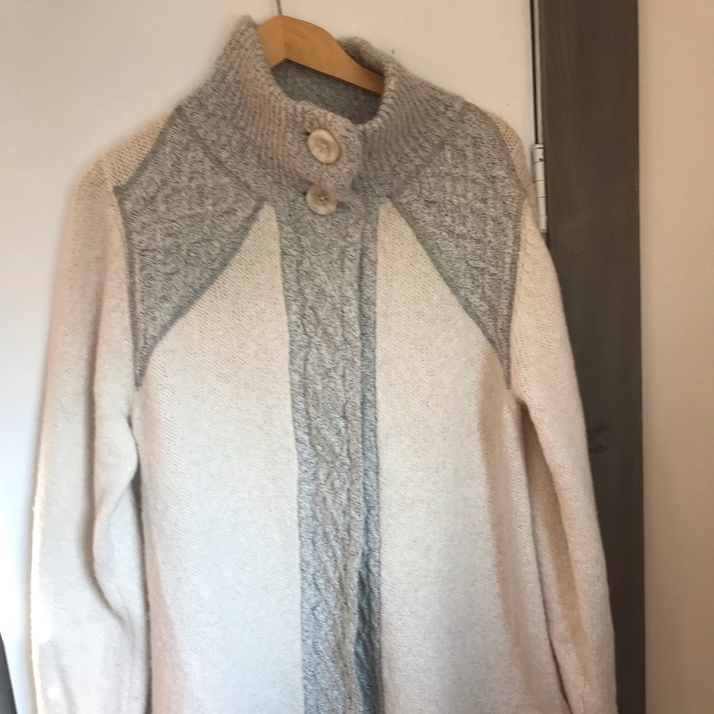 Long Prana cardigan sweater